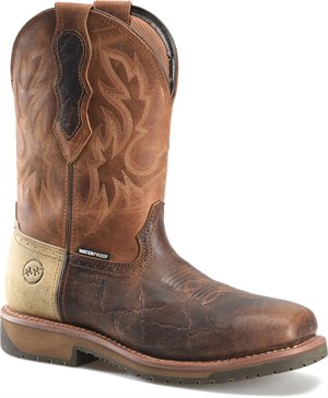 MEDIUM BROWN Double H Boot Outlook 